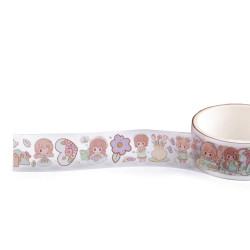 Ozdobná lepicí páska s dětským motivem šíře 15 mm