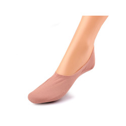 Dámské / dívčí bavlněné ponožky do tenisek / balerín se silikonem a protiskluzem