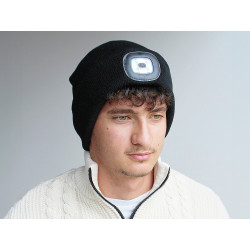Čepice s LED světlem unisex