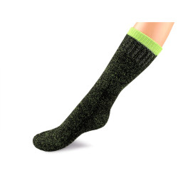 Dámské ponožky vlněné, dlouhé