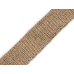 Jutový popruh šíře 40 mm