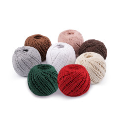 Bavlněný provázek macrame Ø2 mm