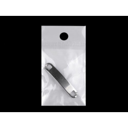 Přívěsek / mezidíl k výrobě náramků z nerezové oceli 8x44 mm
