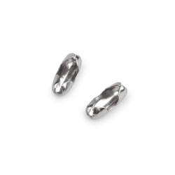 Spojka / koncovka na kuličkový řetízek z nerezové oceli 3x7 mm