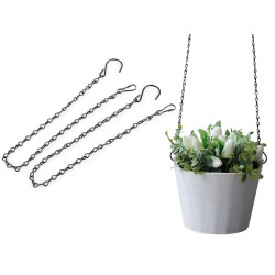 Kovový řetízek pro zavěšení dekorací, květináčů 50 cm