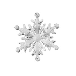 Dekorační vločky Ø10, 11 cm k zavěšení