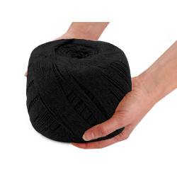 Bavlněná příze macrame Ø1,5-2 mm rozčesávací