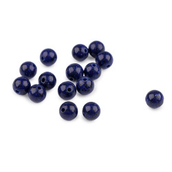 Lapis lazuli dobarvený, minerální korálky Ø6 mm
