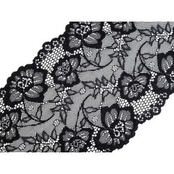 Elastická krajka / vsadka / běhoun šíře 18,5 cm