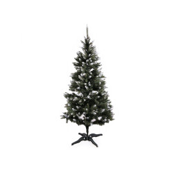 Umělý vánoční stromeček 220 cm - přírodní, zasněžený, 2D