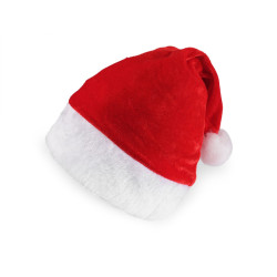 Dětská vánoční sametová čepice