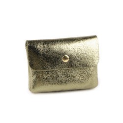Peněženka metalická 8x11 cm